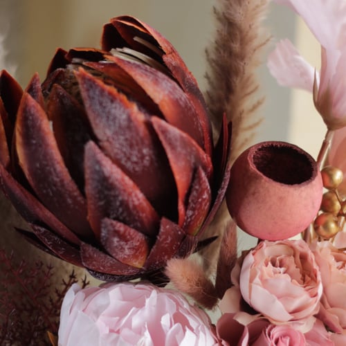 باقه ورد لطيفه(4) من الورد الصناعي