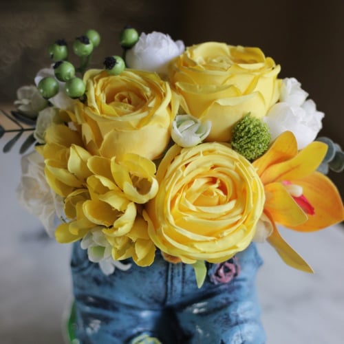 تنسيق باقات بورد صناعي