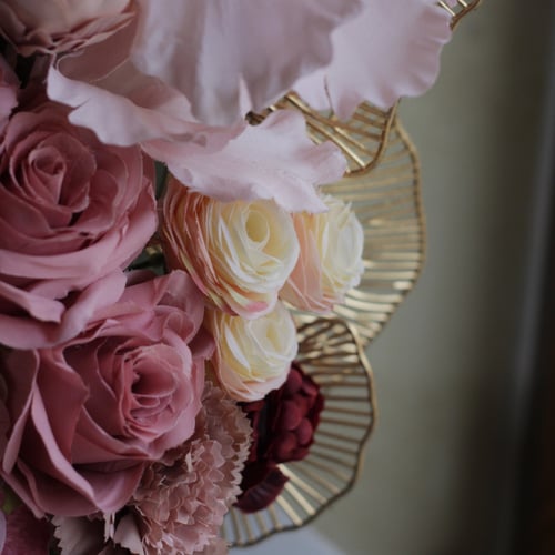 باقه ورد لطيفه(4) من الورد الصناعي