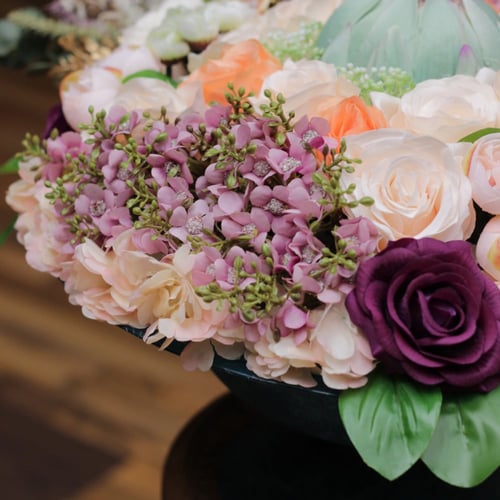 باقه ورد صناعي