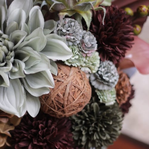 باقه ورد لطيفه(6) من الورد الصناعي