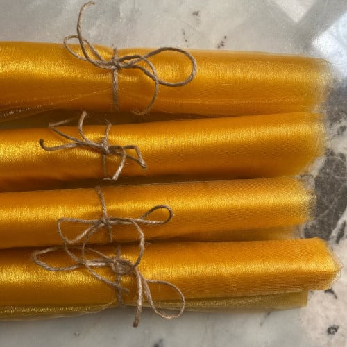 قماش اورجنزا (الطول: مترين) (العرض:45سم) (اللون:ذه...