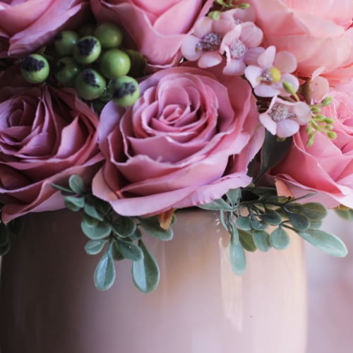 باقه ورد صناعي أنيقه