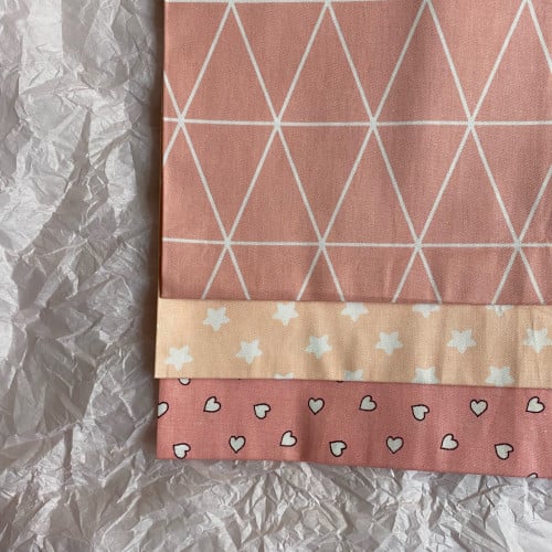 قماش قطن (القياس:50*40سم) (العدد:3قطع)