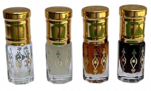 دهن عود - عنبر - مسك - ورد