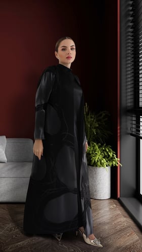 Black glory abaya