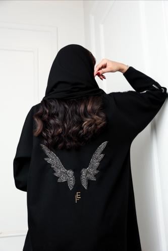 عباية الجناح كريب امتياز