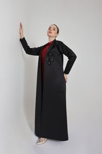 Rose petals abaya