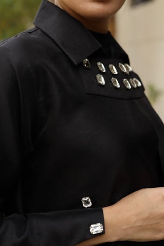 عباية وَضَاءَة السوارفسكي