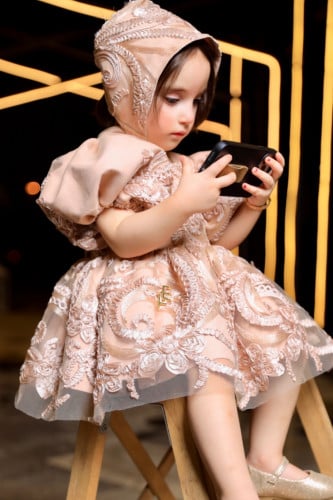 فستان اطفال تصميم طِراز