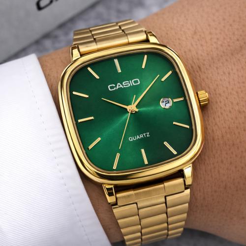 ساعة كاسيو casio LTP اخضر
