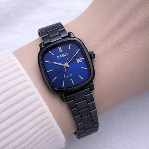 ساعة كاسيو Casio LTP ازرق