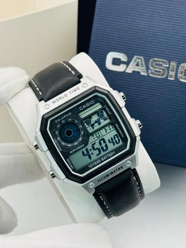 ساعة كاسيو AE-1200WH جلد اسود