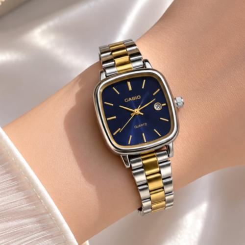 ساعة كاسيو CASIO LTP كحلي