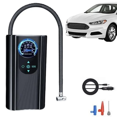 مضخة الهواء القابلة لإعادة الشحن مع ضوء LED