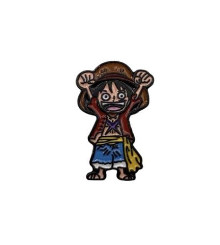 شعار مونكي دي لوفي ملصق معدن 3m