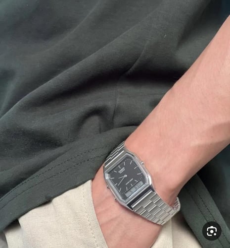 ساعة كاسيو casio vintage اسود