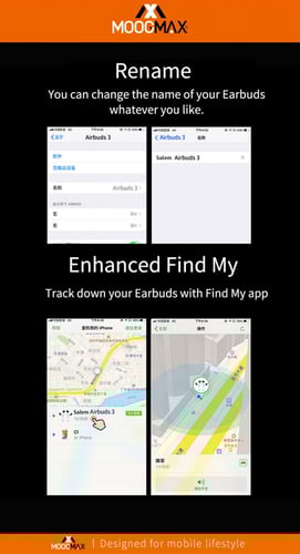 سماعة ايربودز 3 من موج ماكس