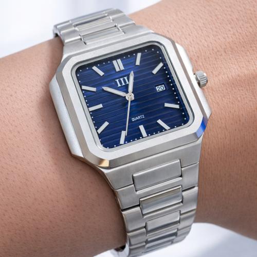 ساعة رجالية من IIK لون كحلي