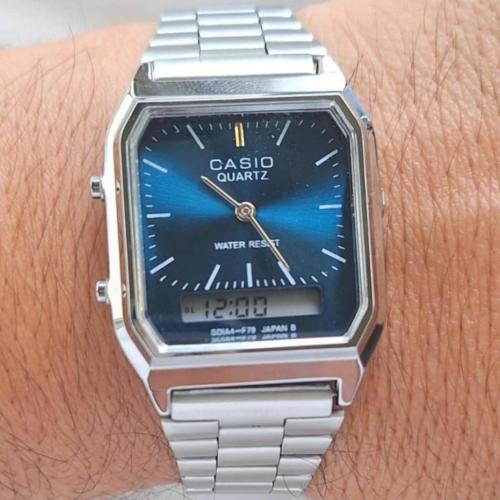 ساعة كاسيو casio vintage كحلي