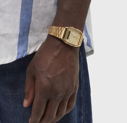 ساعة كاسيو casio vintage ذهبي