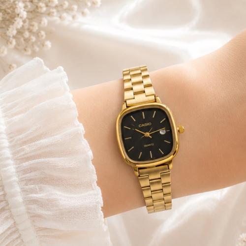 ساعة كاسيو CASIO LTP اسود