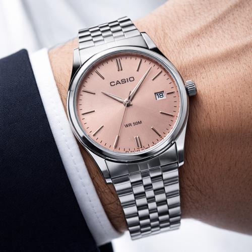 ساعة كاسيو casio MTP وردي