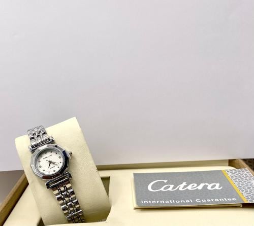 ساعة نسائية من BUBBLE TIME لون ابيض