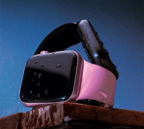 عرض3-1 ساعة شبيهة ابلhw22 بلس+سماعة شبيهة ابل ايرب...