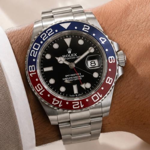 ساعة رجالية رولكس ROLEX اسود