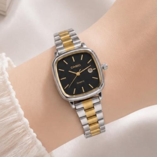 ساعة كاسيو CASIO LTP اسود