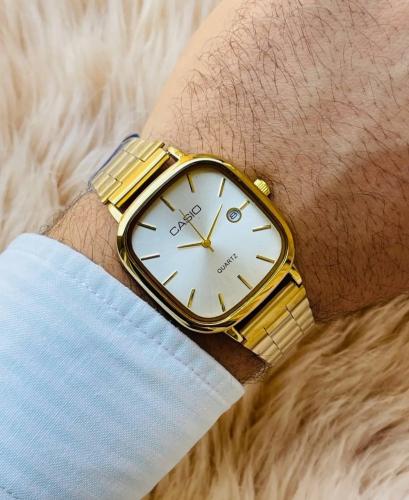 ساعة كاسيو casio LTP ابيض