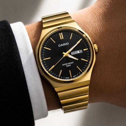 ساعة كاسيو CASIO MTP اسود