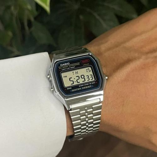 ساعة كاسيو كلاسيك فضي A159