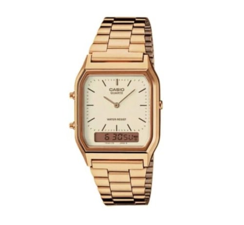 ساعة كاسيو casio vintage ذهبي
