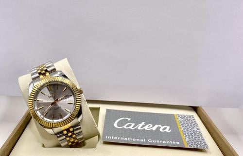 ساعة رجالية من SVENSTAR لون فضي