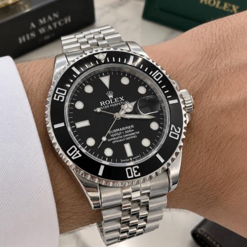 ساعة رولكس ROLEX اسود