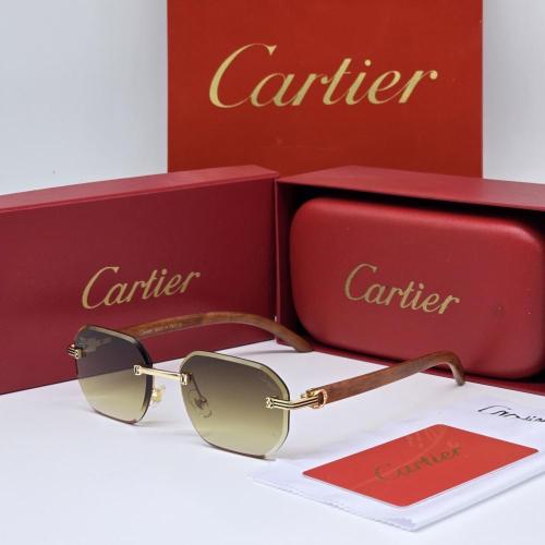 نظارة كارتير بني اطار بني