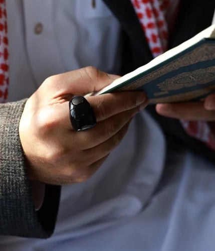خاتم التسبيح الذكي متعدد المقاسات و تذكير بمواعيد...