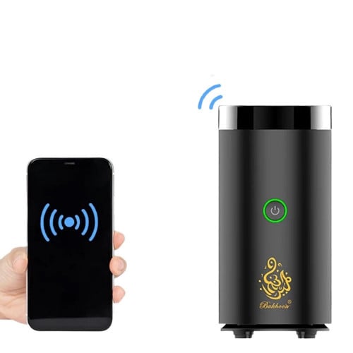 مبخرة كهربائية مزودة بمكبر صوت وريموت تحكم عن بعد