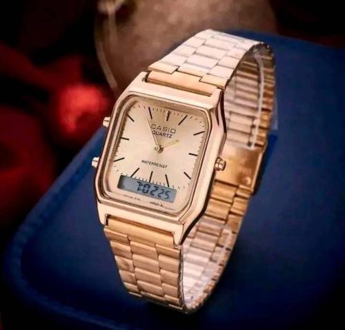 ساعة كاسيو casio vintage برونزي
