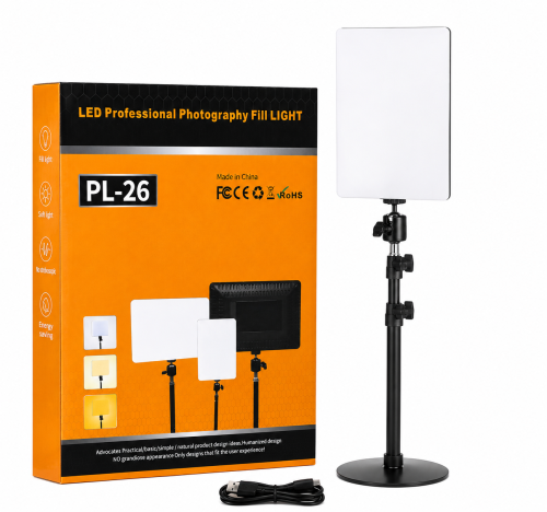 إضاءة تصوير احترافية PL-26 LED Fill Light