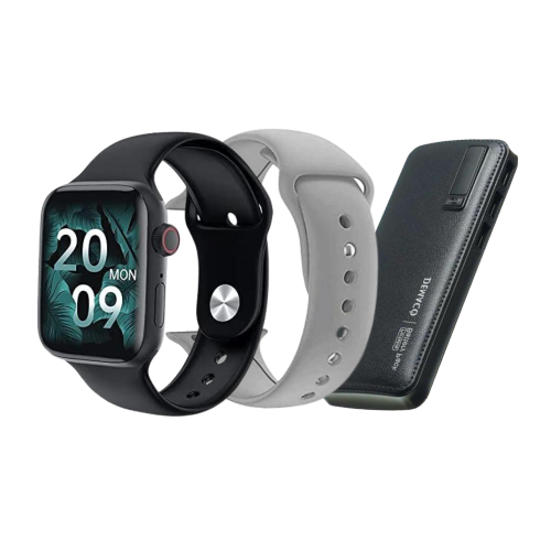 العرض الاقوى ساعة hw22 اخر اصدار+اسورة +شاحن متنقل...