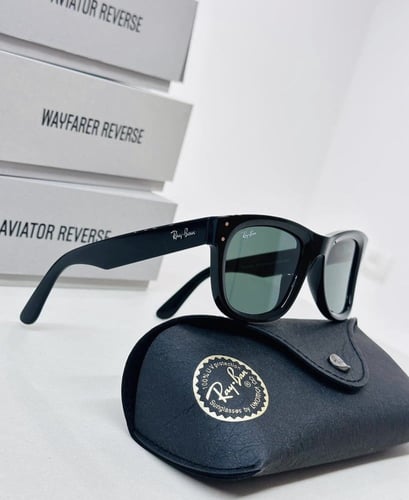 نظاراة ري بان اسود العدسة اسود