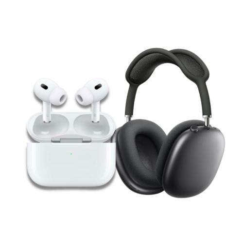 عرض سماعة ايربودز ماكس +سماعة ايربودز برو
