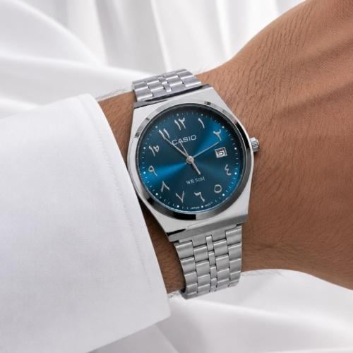 ساعة كاسيو CASIO MTP كحلي