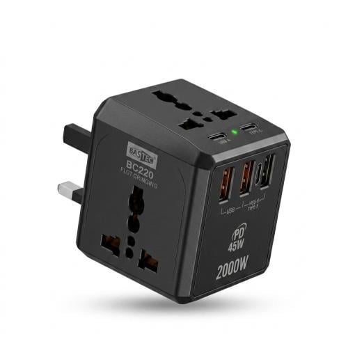 محول الطاقة العالمي السريع BASTEC BC220