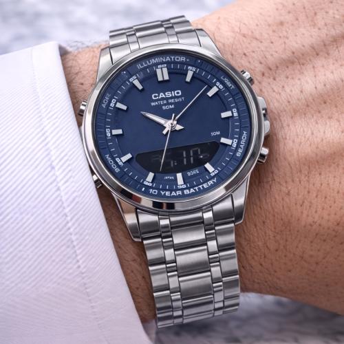 ساعة كاسيو casio Analog كحلي
