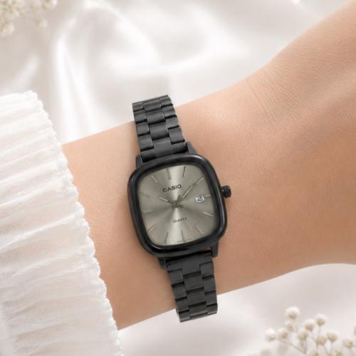 ساعة كاسيو CASIO LTP رصاصي
