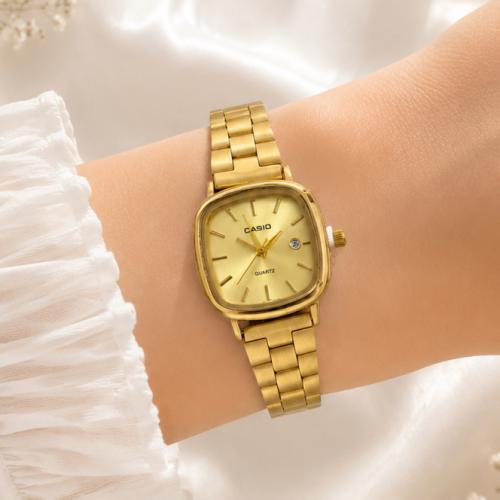 ساعة كاسيو CASIO LTP ذهبي